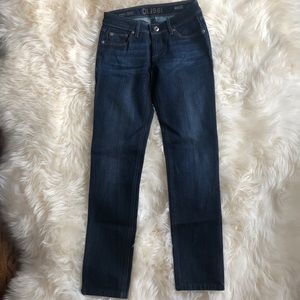 DL1961 Mid Rise Skinny Ankle Jeans